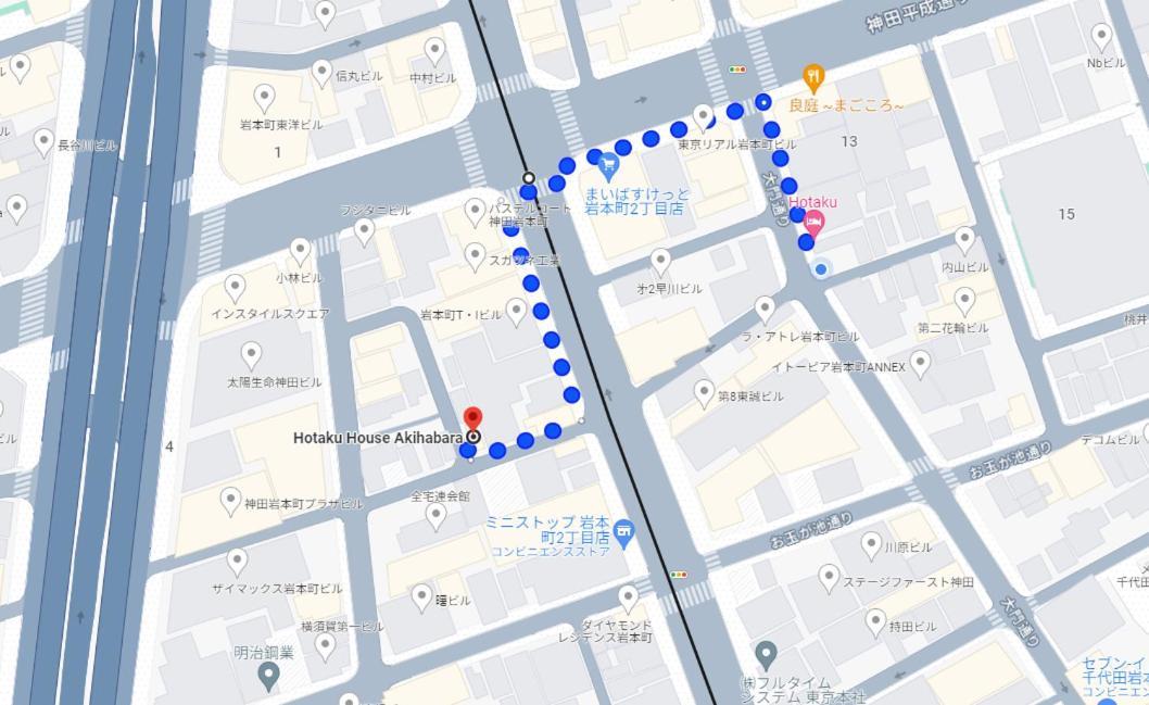 Hotaku Hotel Akihabara Tokyo Oda fotoğraf